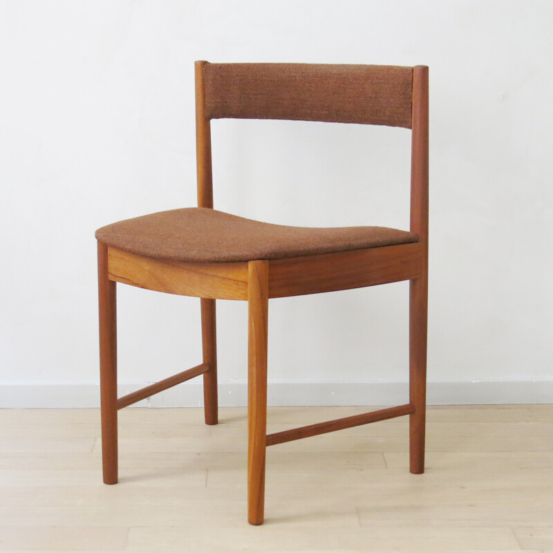 Set of 4 Scandinavian Mcintosh chairs - 1960s