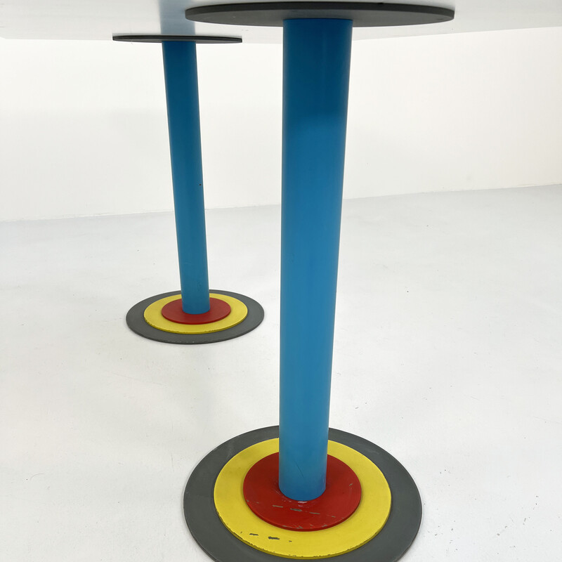 Table vintage Kroma par Antonia Astori pour Driade, 1980