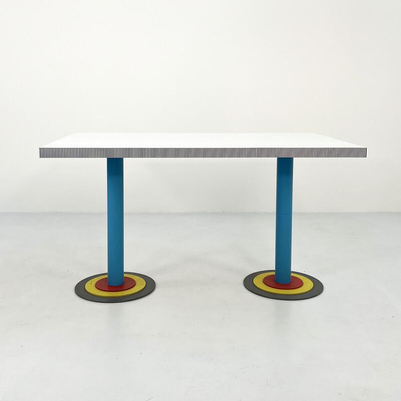 Table vintage Kroma par Antonia Astori pour Driade, 1980