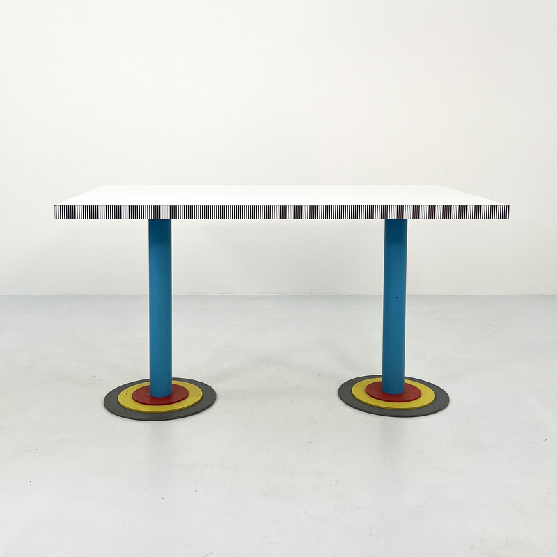 Vintage Kroma dining table by Antonia Astori for Driade, 1980s