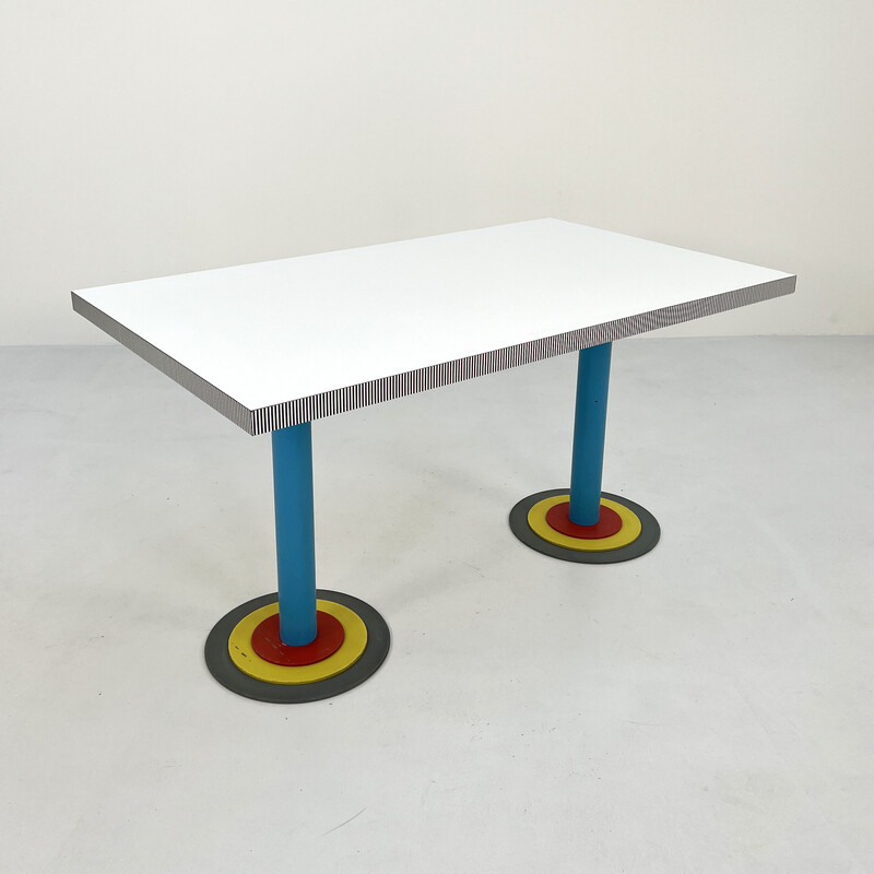 Vintage Kroma dining table by Antonia Astori for Driade, 1980s