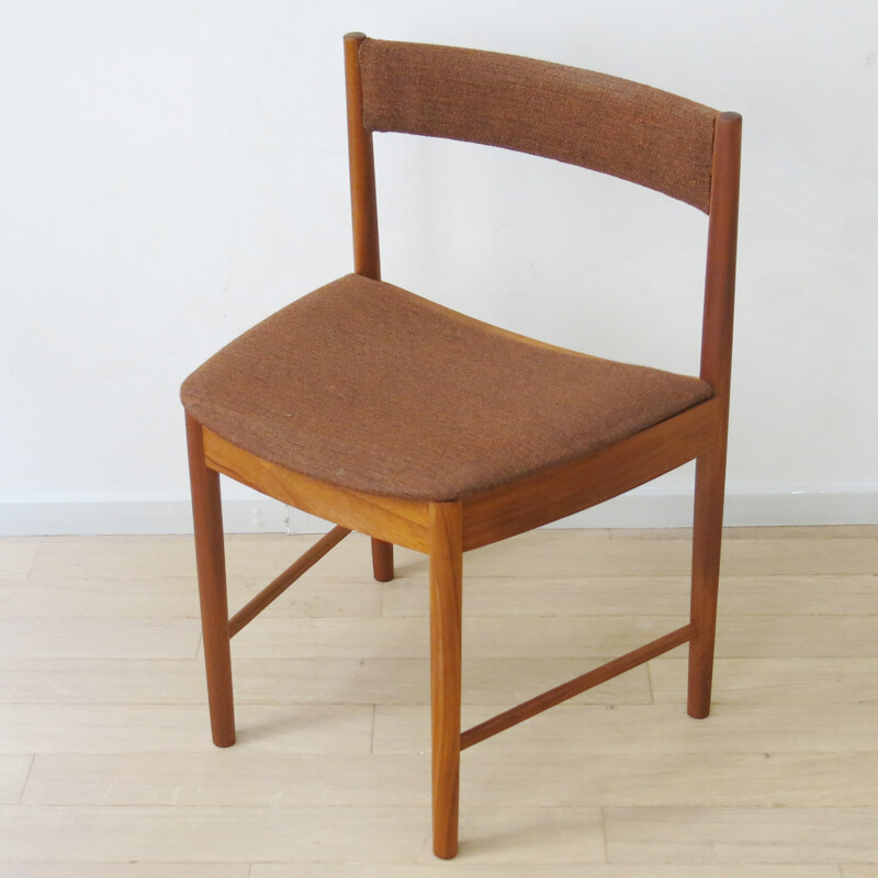 Lot de 4 chaises scandinaves édition Mcintosh - 1960