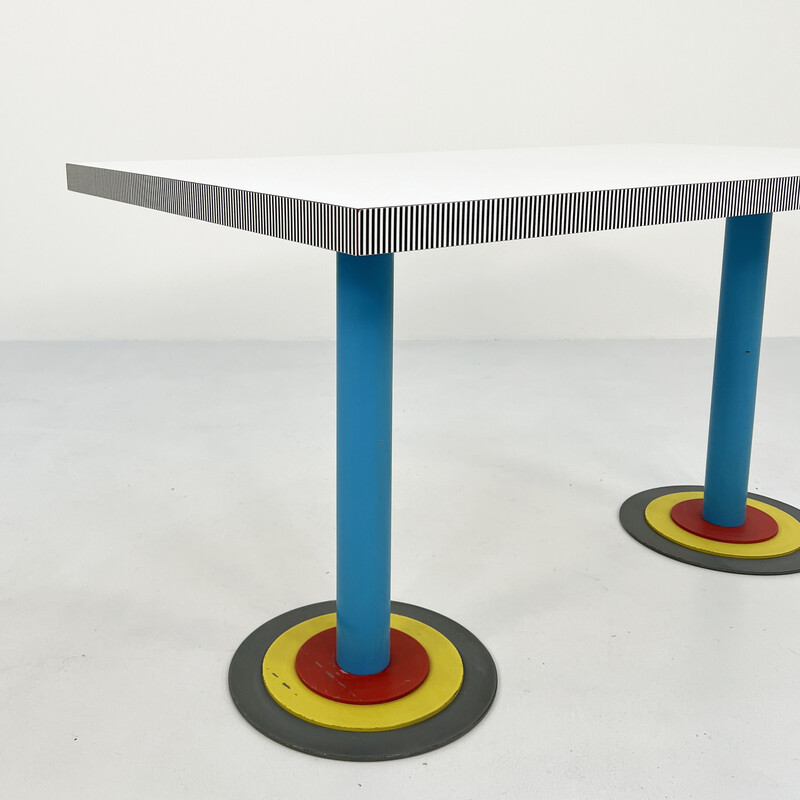 Vintage Kroma dining table by Antonia Astori for Driade, 1980s