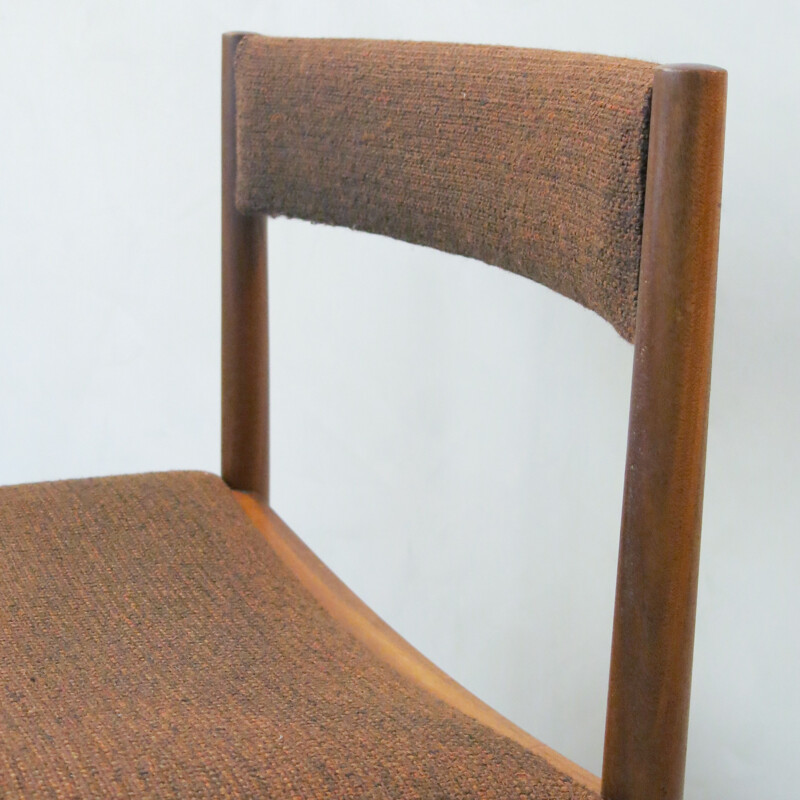 Set of 4 Scandinavian Mcintosh chairs - 1960s