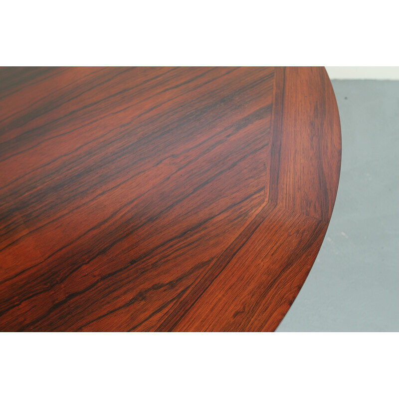 Tulip-shaped table in rosewood - 1970s