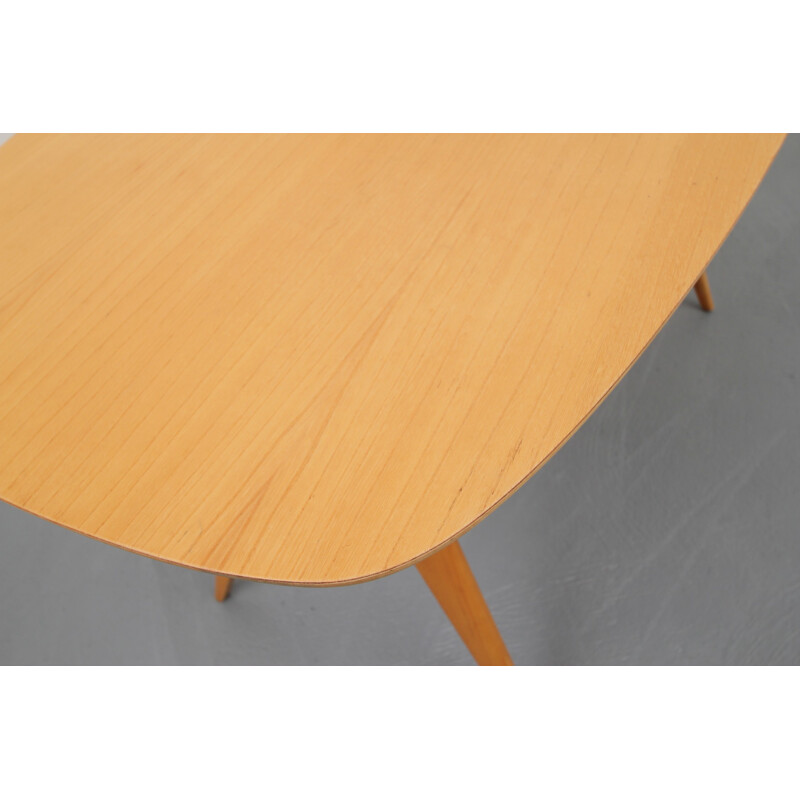 Cherry wood coffee table - 1950s