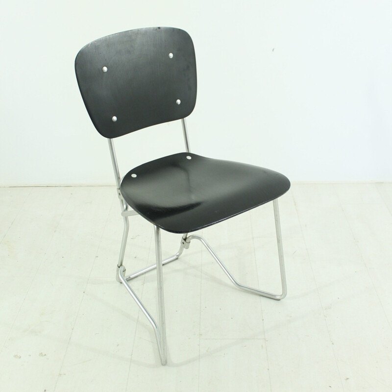 Armin Wirth Aluflex stacking chair for Ph. Zieringer KG - 1960