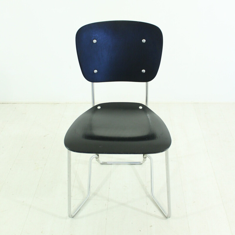 Armin Wirth Aluflex stacking chair for Ph. Zieringer KG - 1960