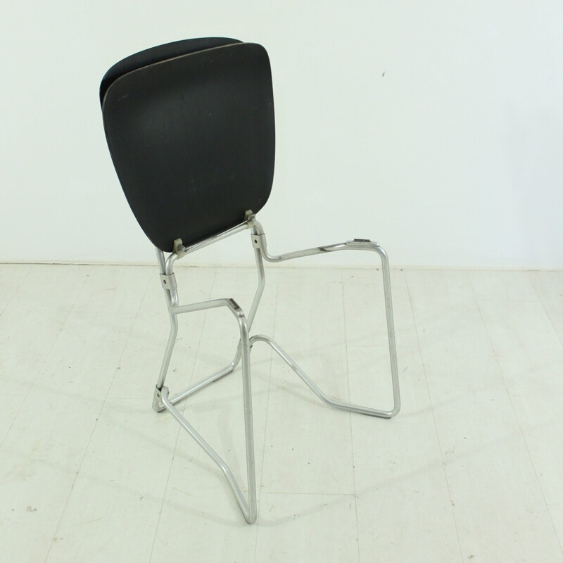 Armin Wirth Aluflex stacking chair for Ph. Zieringer KG - 1960