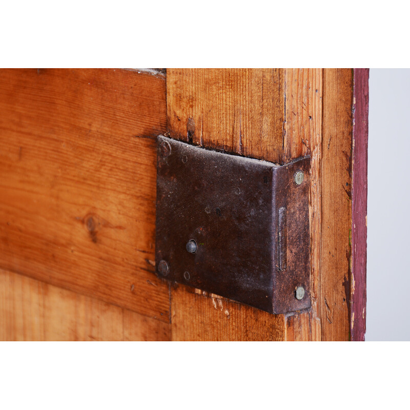 Vintage Biedermeier cabinet in spruce, Czechia 1800s