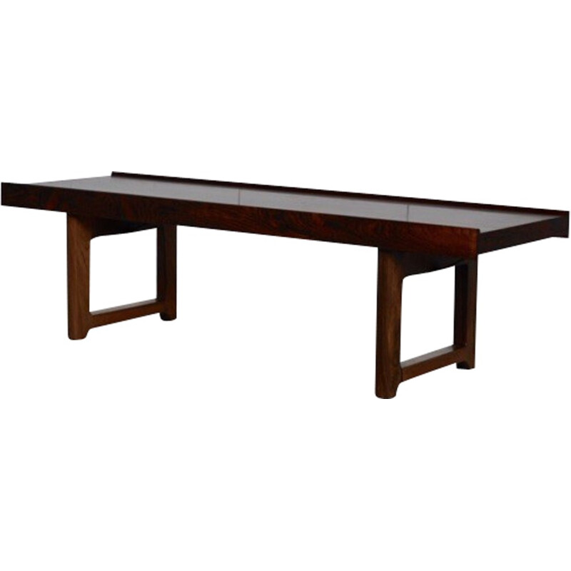 Krobo coffee table in rosewood by Torbjorn Afdal for Bruksbo Norway - 1960s