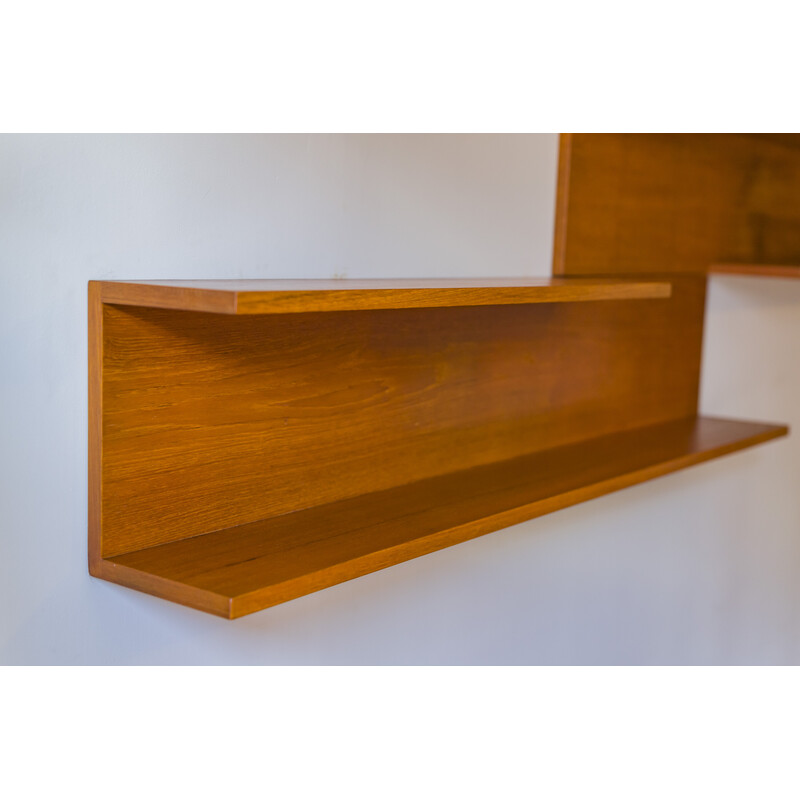 Pair of vintage wall shelves by Walter Wirz for Wilhelm Renz, 1960s