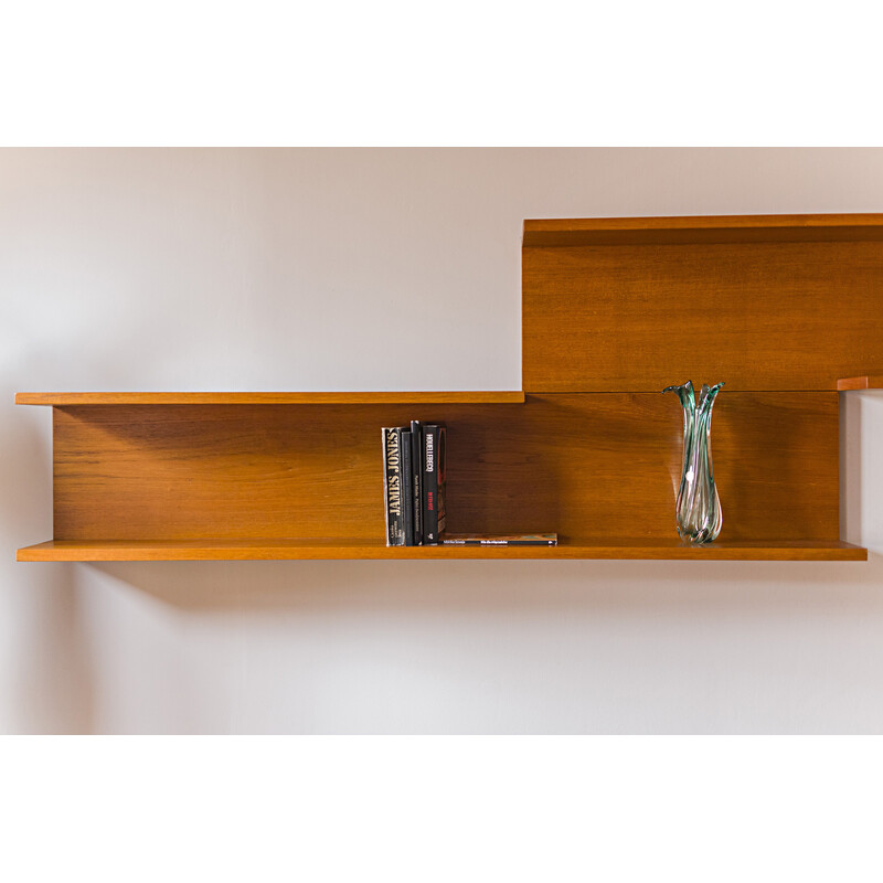 Pair of vintage wall shelves by Walter Wirz for Wilhelm Renz, 1960s