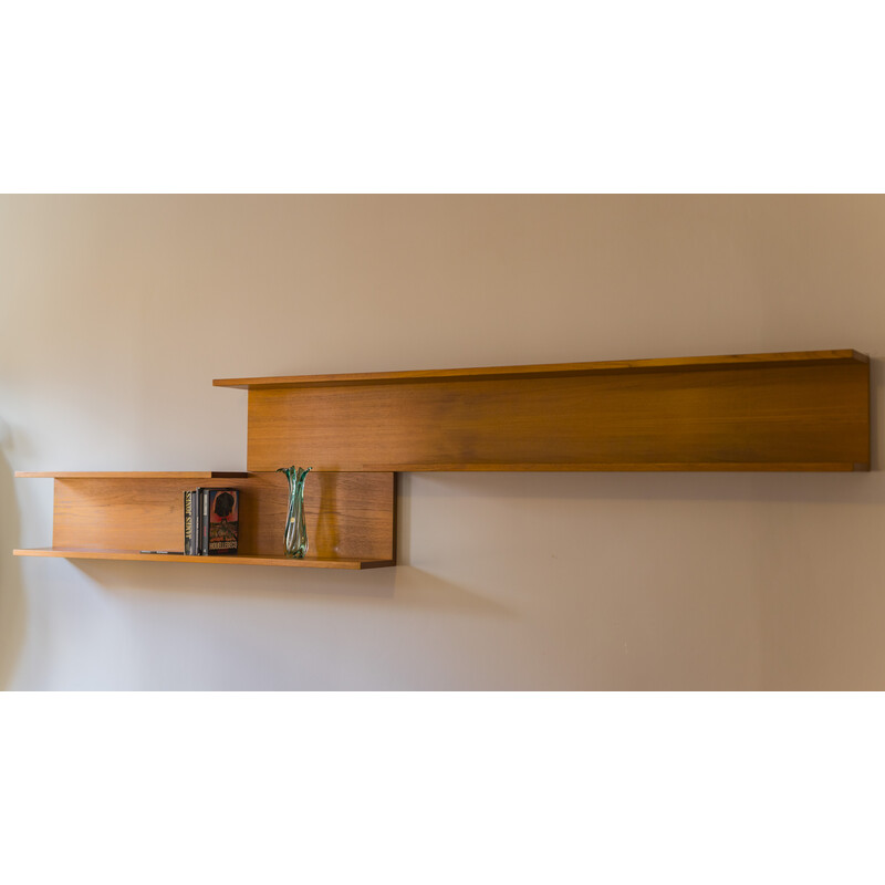 Pair of vintage wall shelves by Walter Wirz for Wilhelm Renz, 1960s