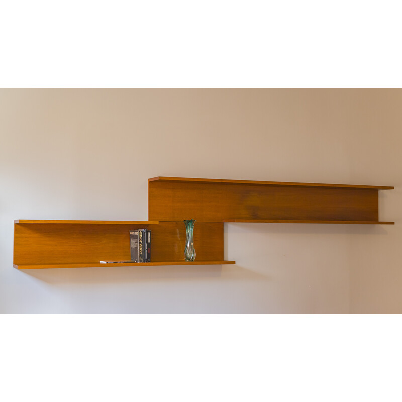 Pair of vintage wall shelves by Walter Wirz for Wilhelm Renz, 1960s