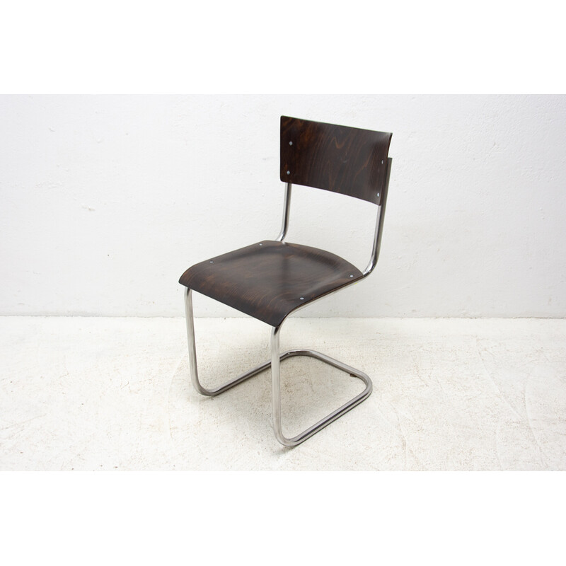 Cadeira Vintage Bauhaus S43 de Mart Stam, 1930s