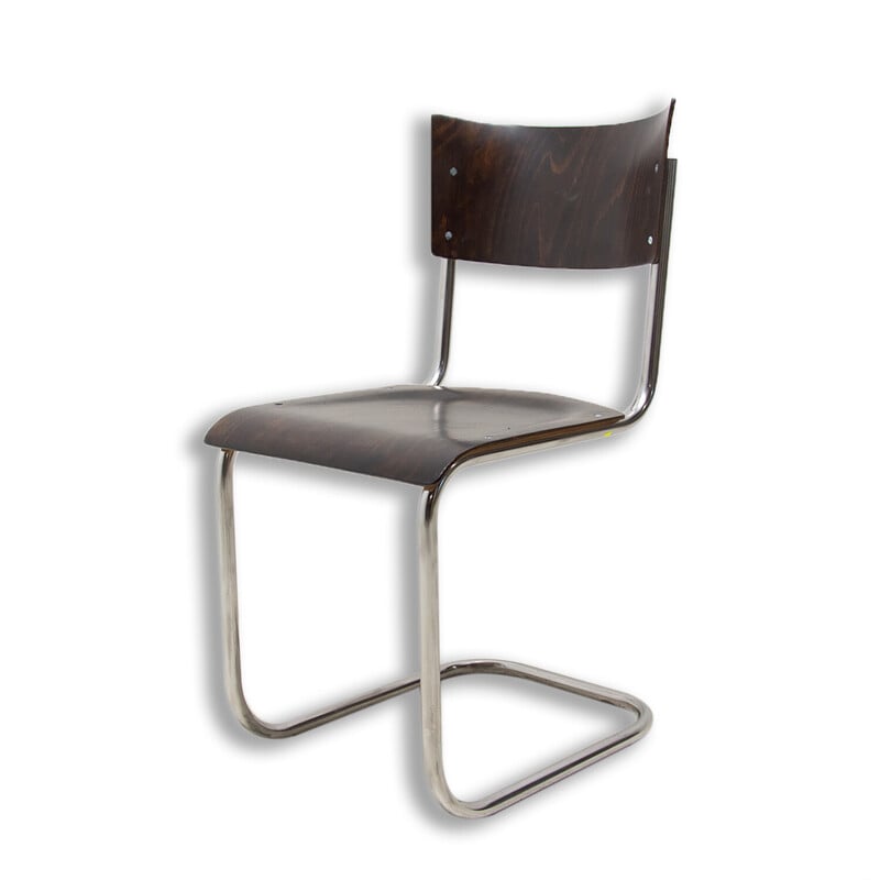 Alter Bauhaus-Stuhl S43 von Mart Stam, 1930er Jahre