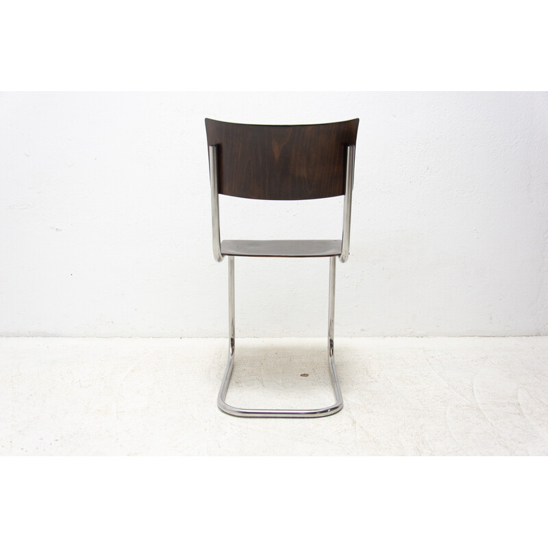 Sedia Bauhaus vintage S43 di Mart Stam, anni '30