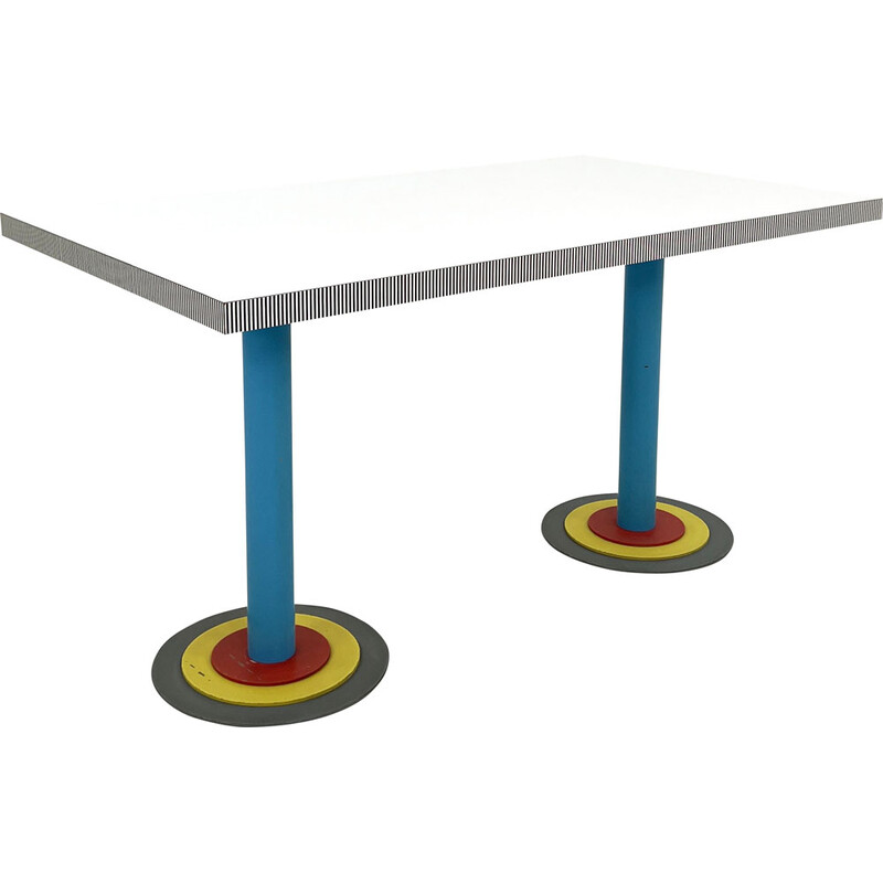 Vintage Kroma dining table by Antonia Astori for Driade, 1980s