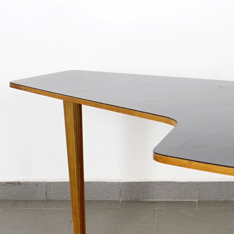 Table basse vintage avec bureau en plastique