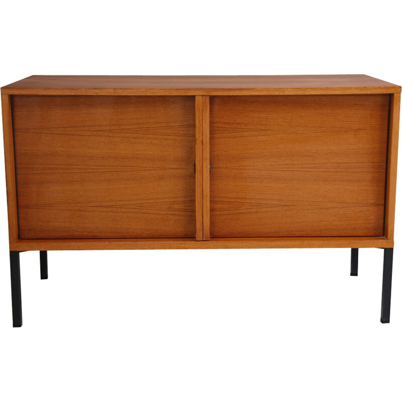 Low highboard in teak by Gunther Renkel, Twen series for Rego - 1960s