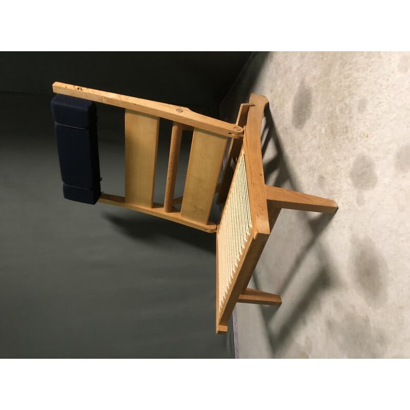 Vintage Ap17 armchair by Hans J. Wegner for Ap stolen, 1960s