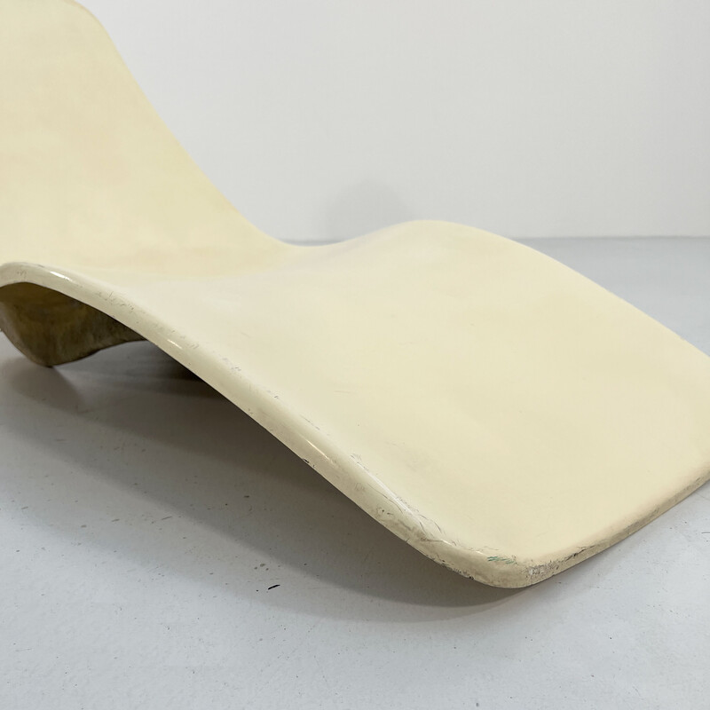 Vintage Eurolax R1 daybed by Charles Zublena for Les Plastiques de Bourgogne, 1960s