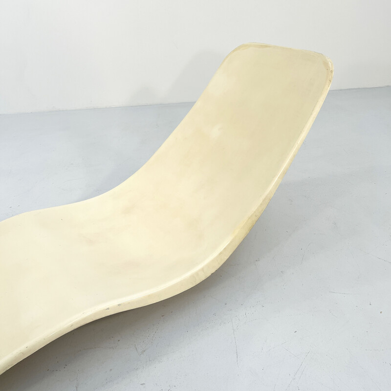 Vintage Eurolax R1 daybed by Charles Zublena for Les Plastiques de Bourgogne, 1960s