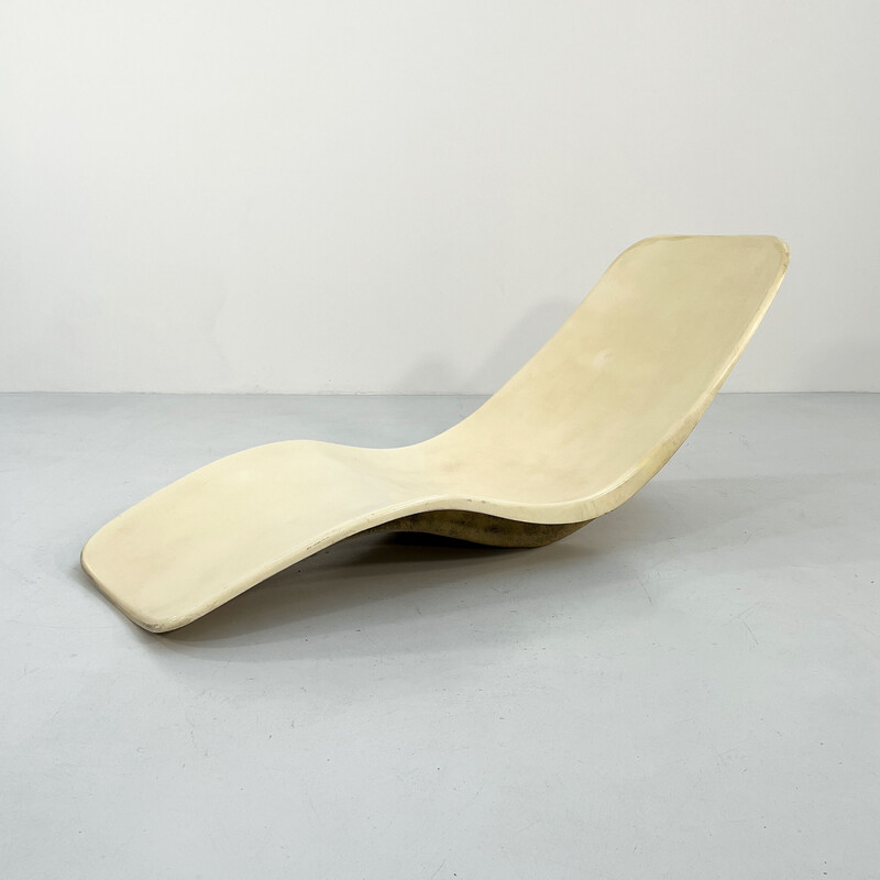 Vintage Eurolax R1 daybed by Charles Zublena for Les Plastiques de Bourgogne, 1960s