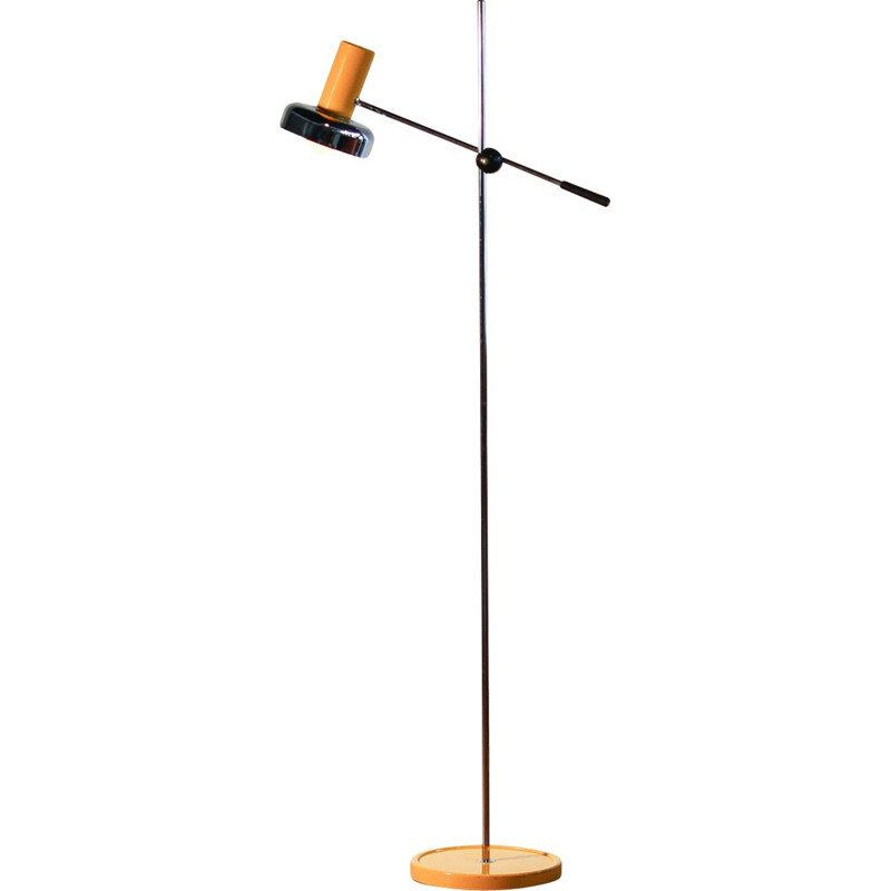 Yellow Floor Lamp by GURA-Leuchten - 1970s