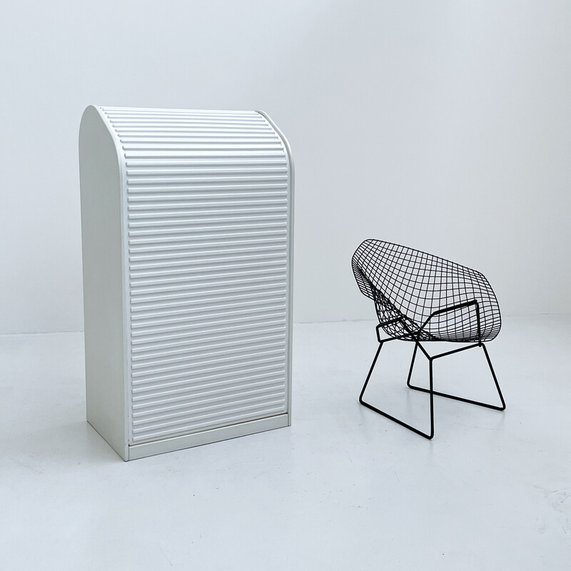 Vintage white A'dammer cabinet by Aldo van de Nieuwelaar for Pastoe, 1980s