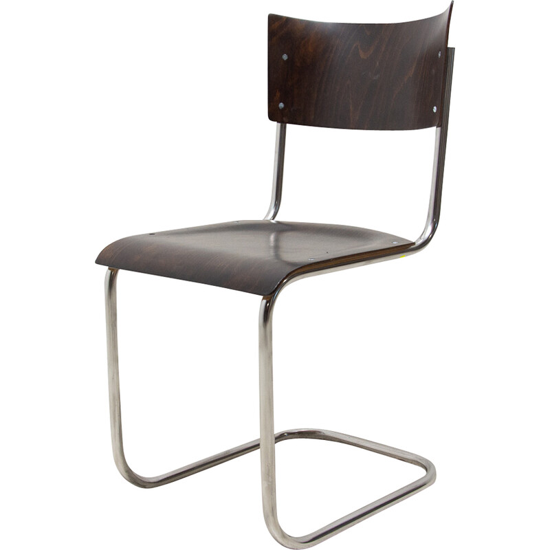Cadeira Vintage Bauhaus S43 de Mart Stam, 1930s