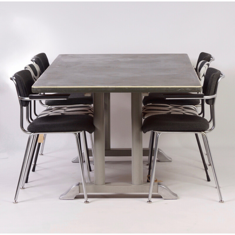 7207 Gispen table by Christoffel Hoffmann - 1940s