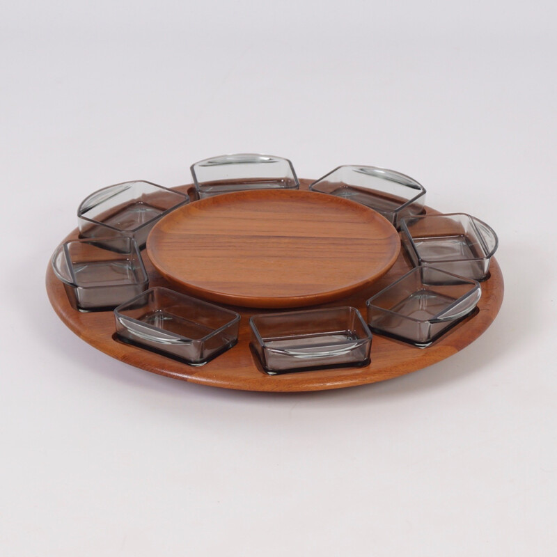 Lazy Susan Serving Tray by Digsmed, Denmark - 1960s