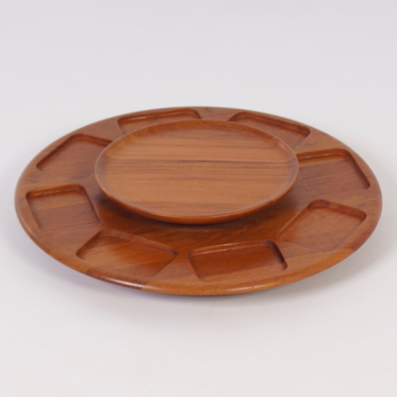 Lazy Susan Serving Tray by Digsmed, Denmark - 1960s