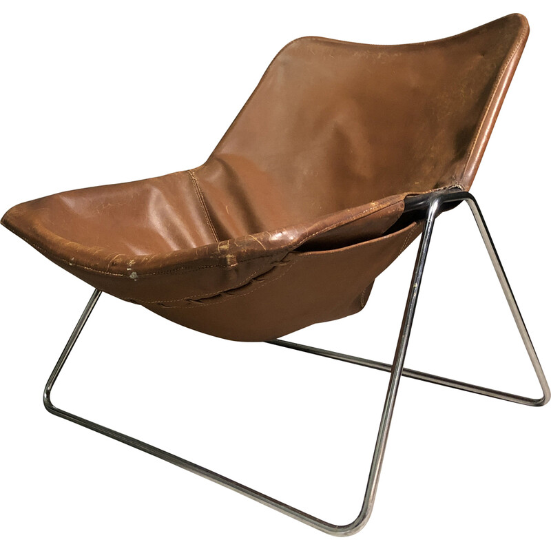 Vintage G1 fauteuil van Pierre Guariche voor Airborne