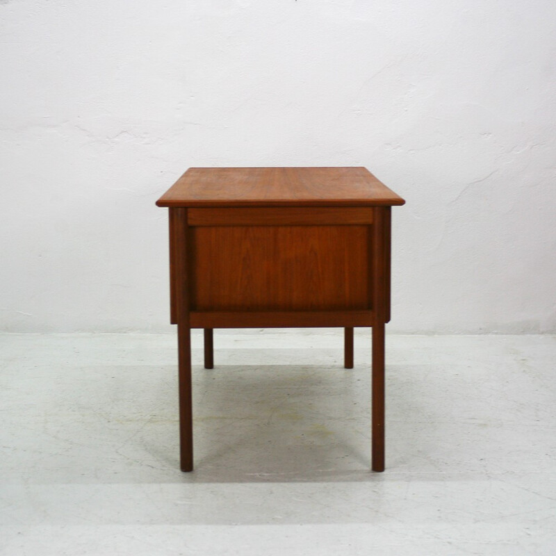 Mid-Century teak desk, G.N. Tibergaard - 1960s