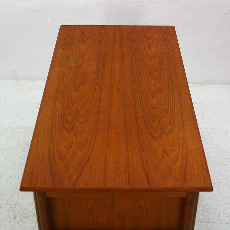 Mid-Century teak desk, G.N. Tibergaard - 1960s