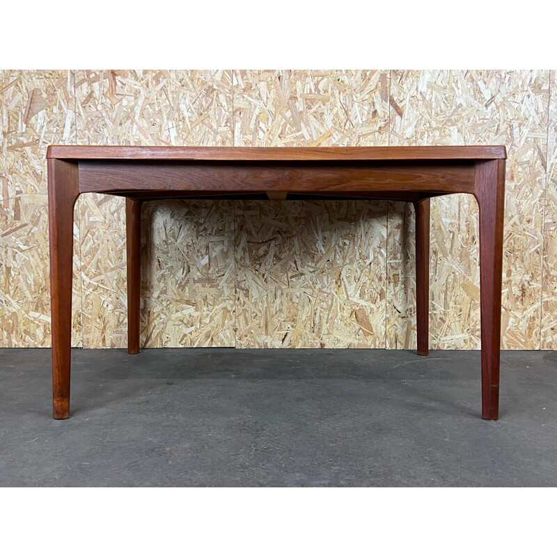 Vintage Danish teak dining table by Henning Kjaernulf, 1970s