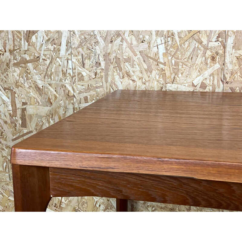 Vintage Danish teak dining table by Henning Kjaernulf, 1970s