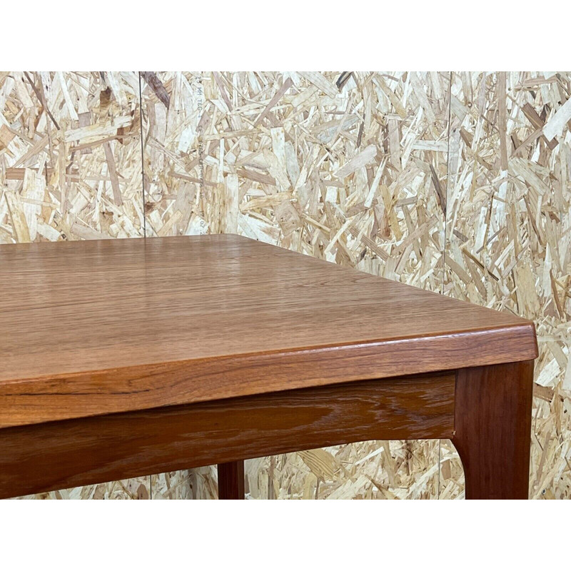 Vintage Danish teak dining table by Henning Kjaernulf, 1970s