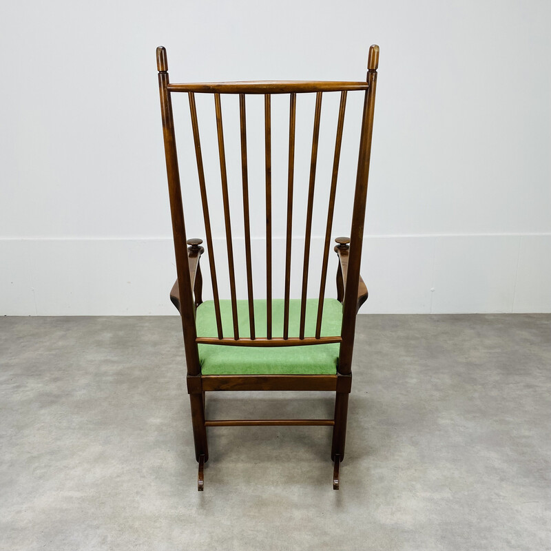 Scandinavische vintage schommelstoel van Karl Axel Adolfsson voor Gemla, 1960