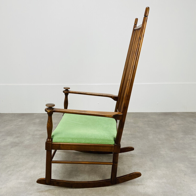 Scandinavische vintage schommelstoel van Karl Axel Adolfsson voor Gemla, 1960