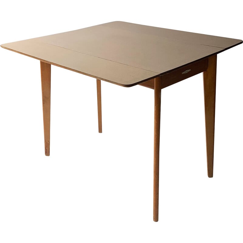 Mid century drop leaf dining table by Remploy, 1960