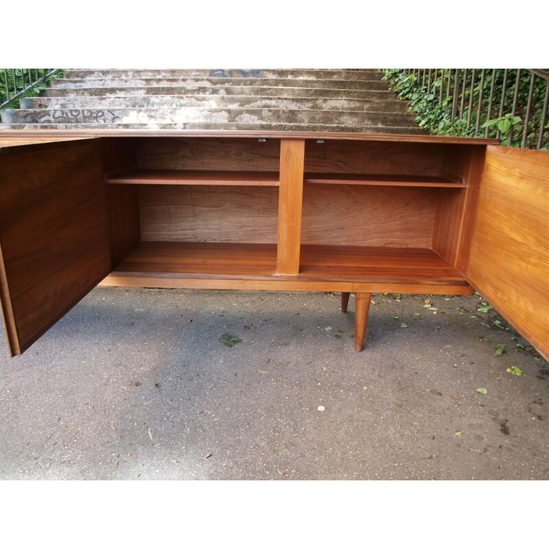 Sideboard in teak with several compartments - 1960s 