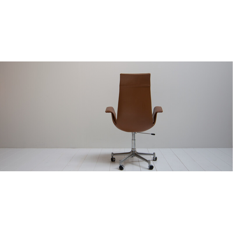 Jørgen Kastholm office chair produced by Kill international - 1960s