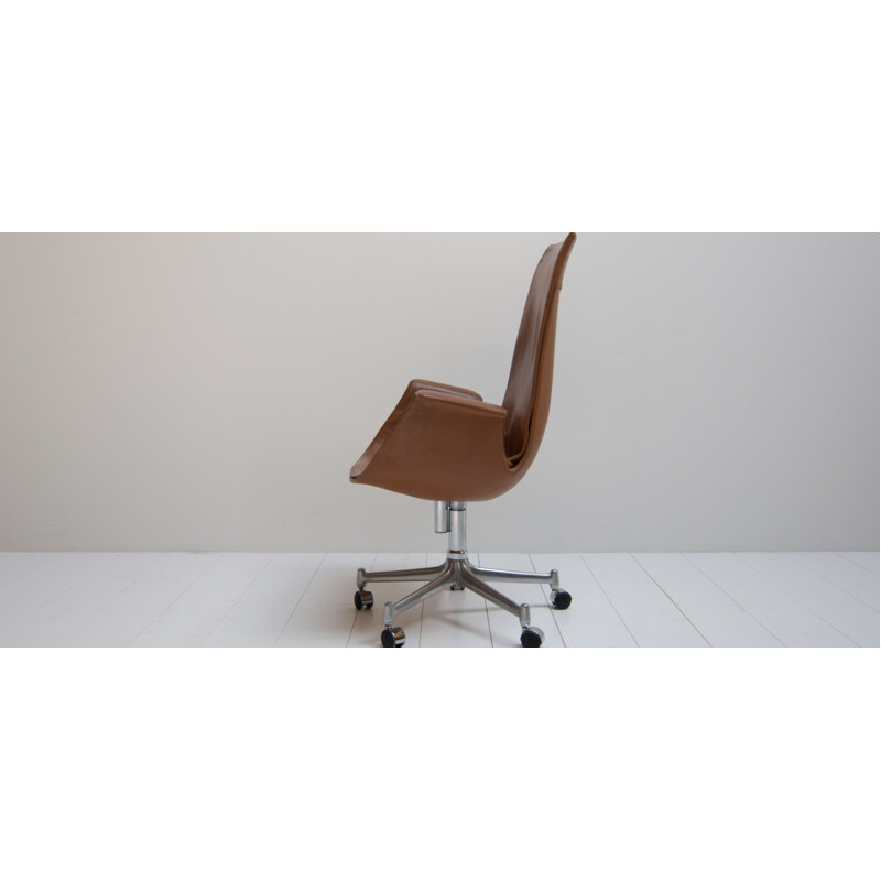 Jørgen Kastholm office chair produced by Kill international - 1960s