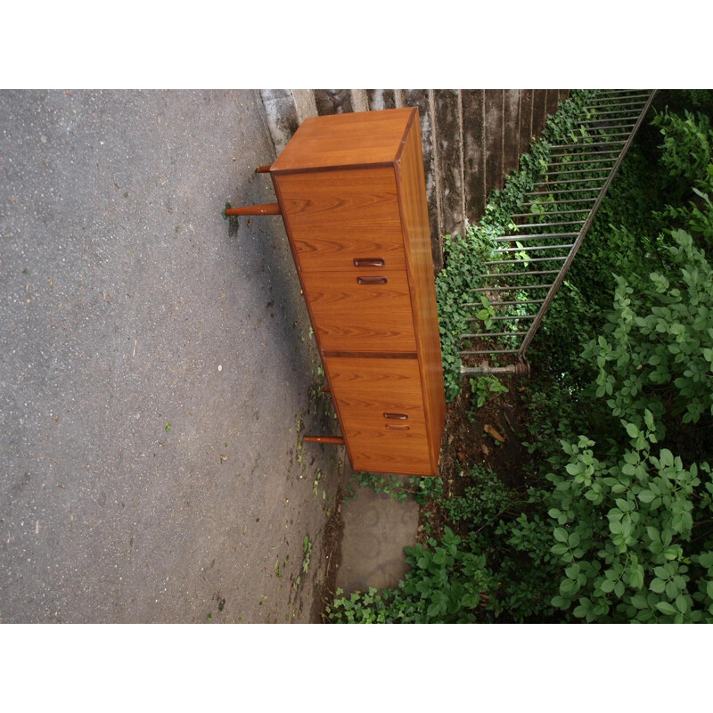 G-Plan teak sideboard with 4 elements - 1960s