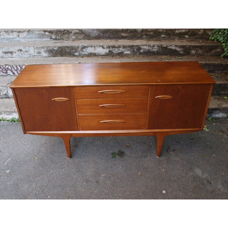 Vintage english teak sideboard - 1960s