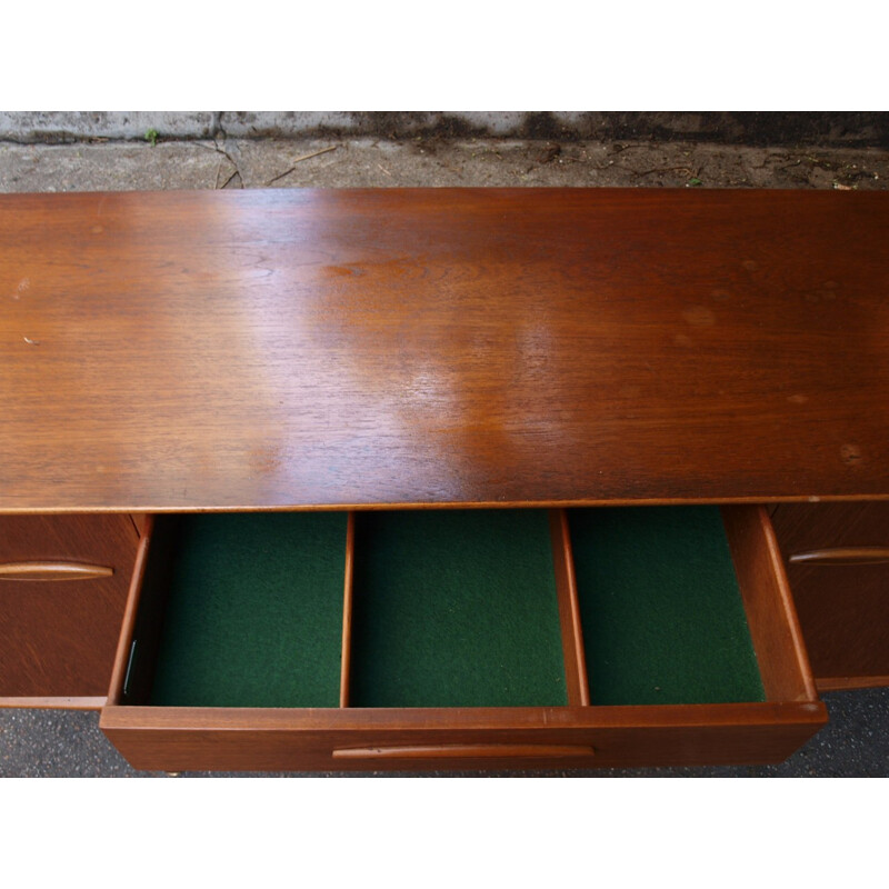 Vintage english teak sideboard - 1960s